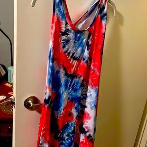 Top your summer!  Perfect for home or the beach…..dress, cover-up or night gown?